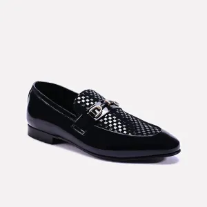 Refined Footing Davenport Glossy Black Formal Loafers 0111303