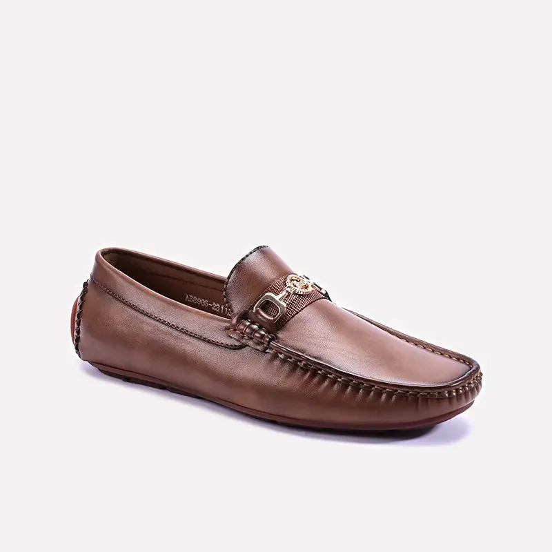 Brown Horsebit Loafers For Men 0130798 Casual Days Grab And Go