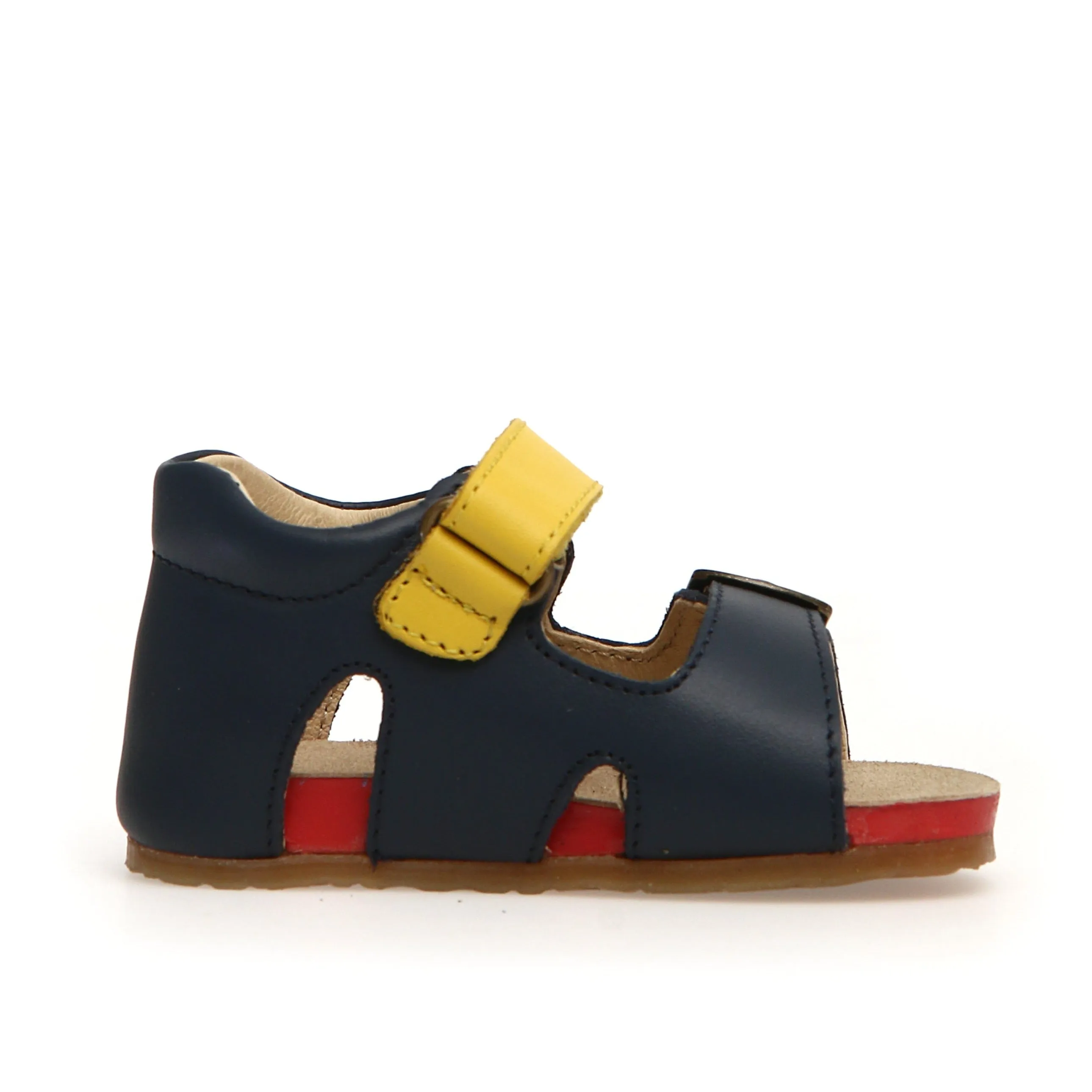 Swift Walk Classic Footwear Falcotto Boy's Bea Sandals - Navy/Red
