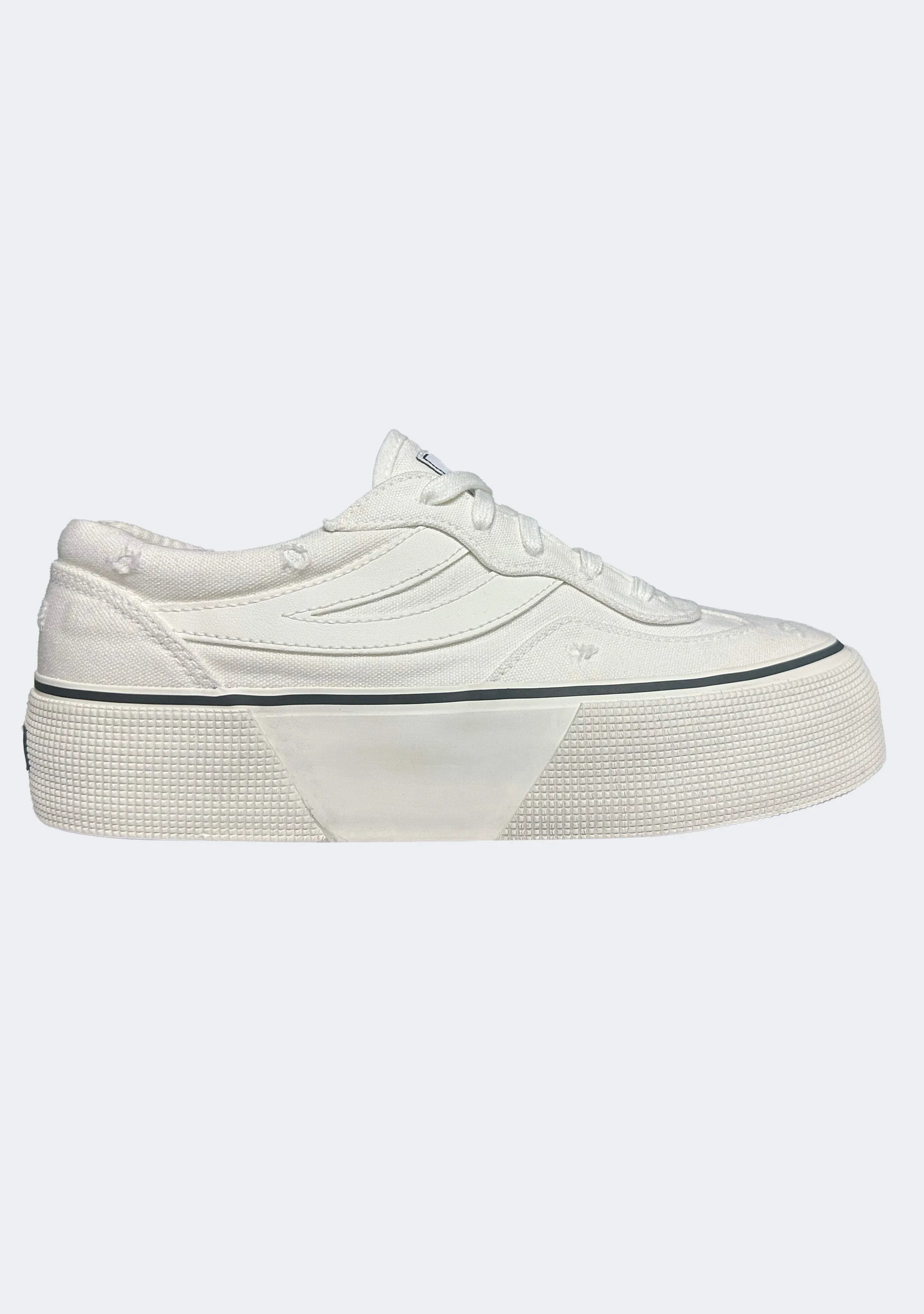 Superga 3041 Revolley Platform Stone Washed Wide Path