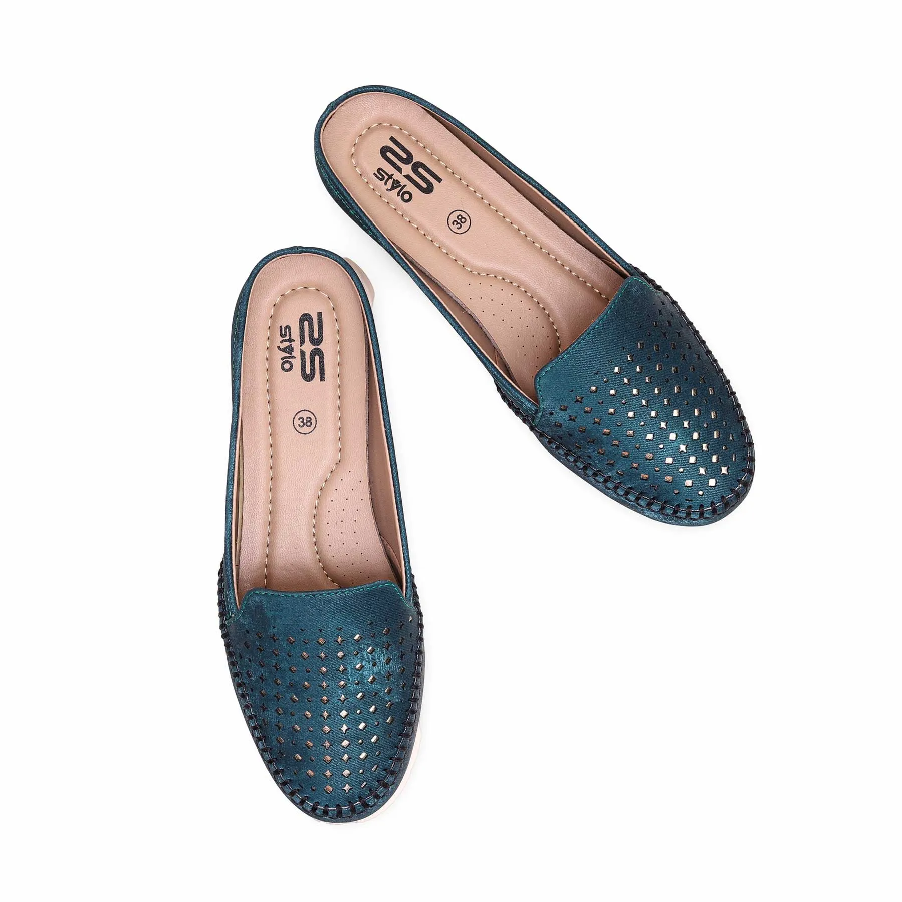 Green Moccasin WN4403 High Step Foam Layer