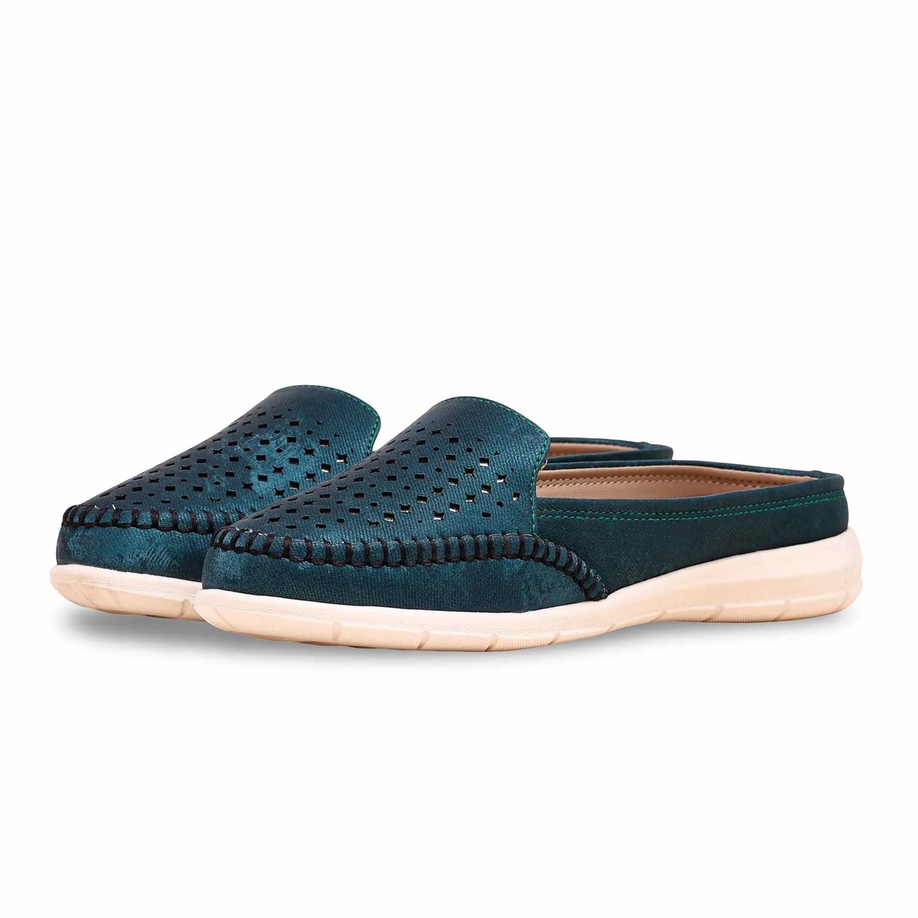 Gym ready Green Moccasin WN4403