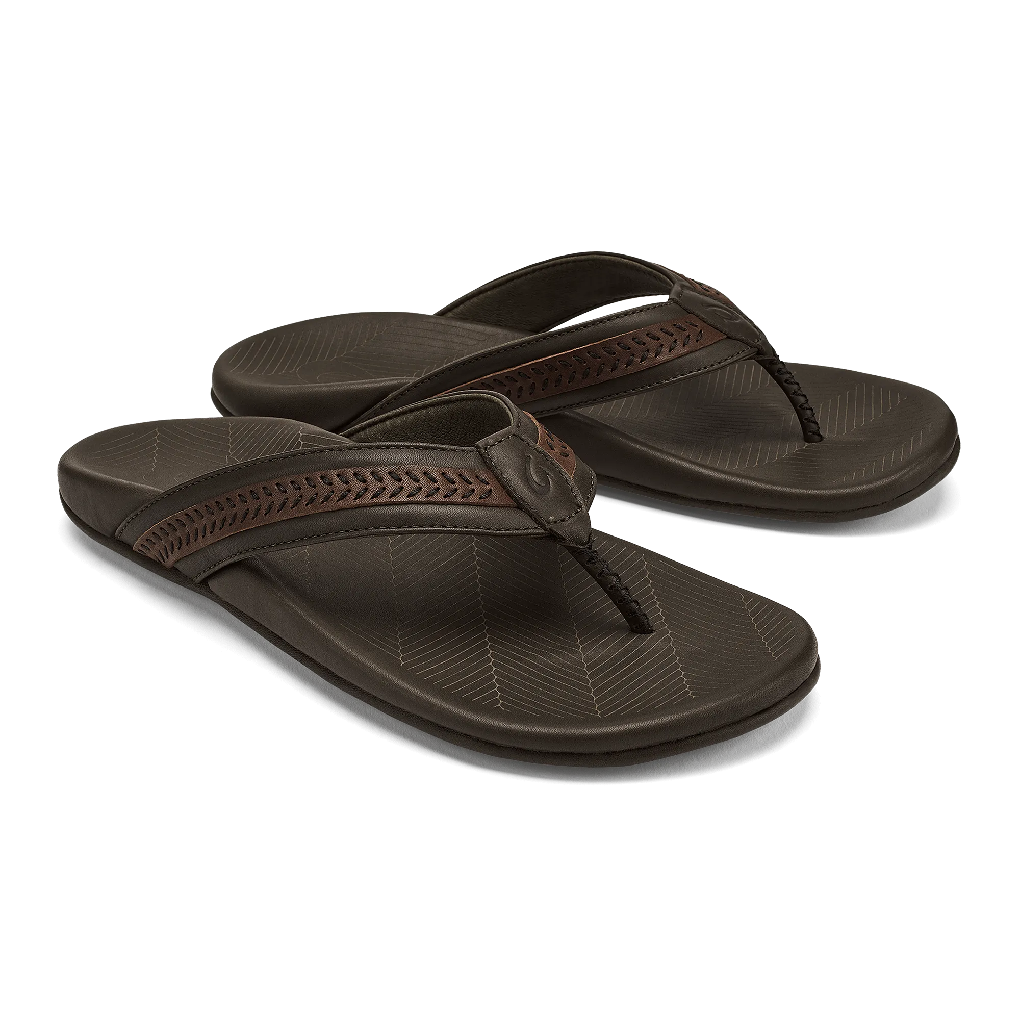 All-day outdoor comfort Velcro Closure Aho  -  Dark Wood
