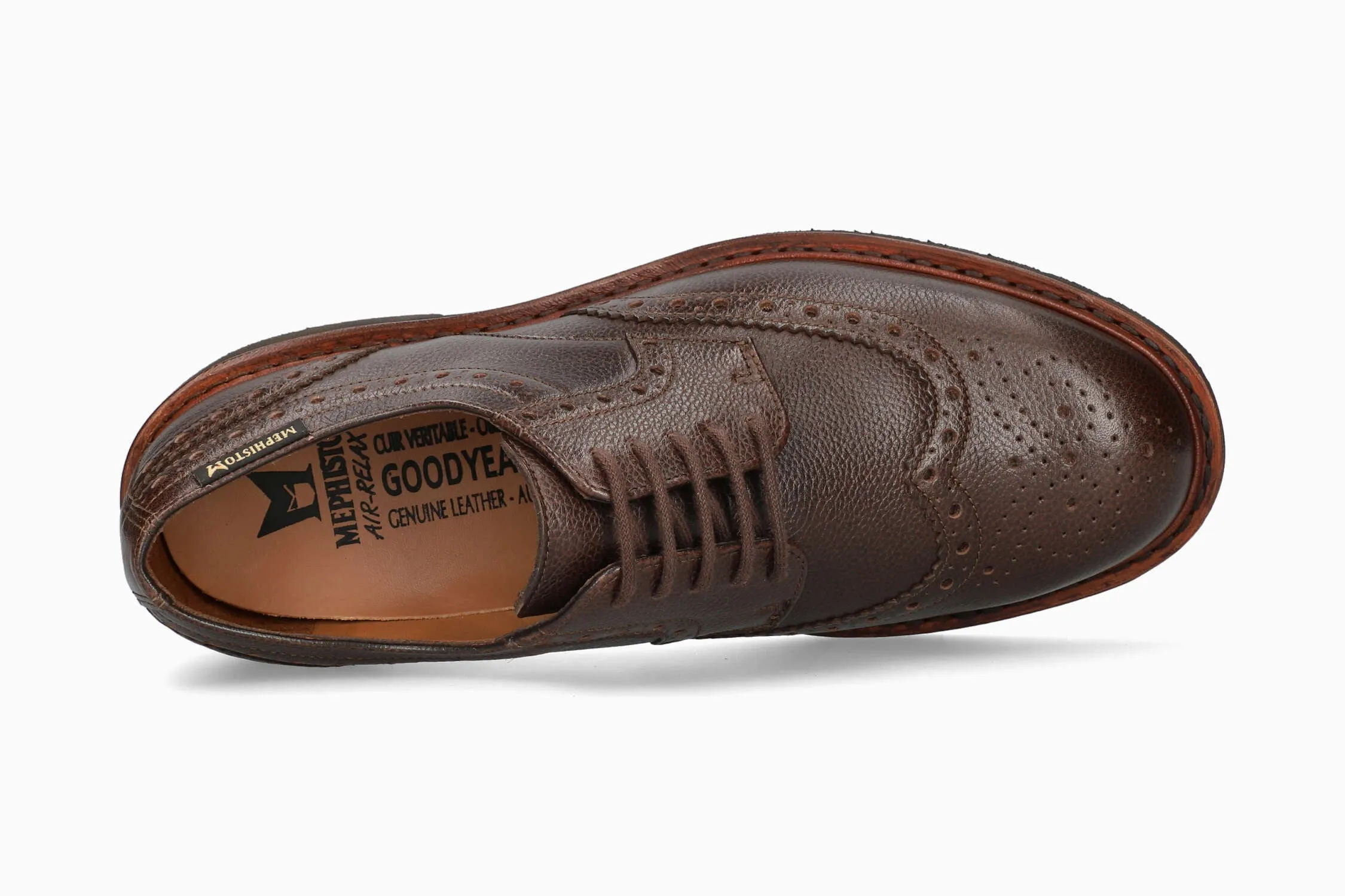 State Dinner Max - Wingtip Chestnut 9178