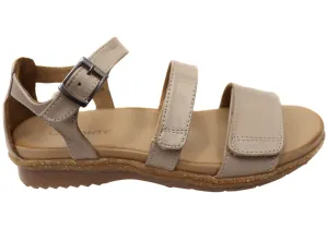 Orizonte Rye Womens Comfortable European Leather Sandals Daily Basic Shore Play