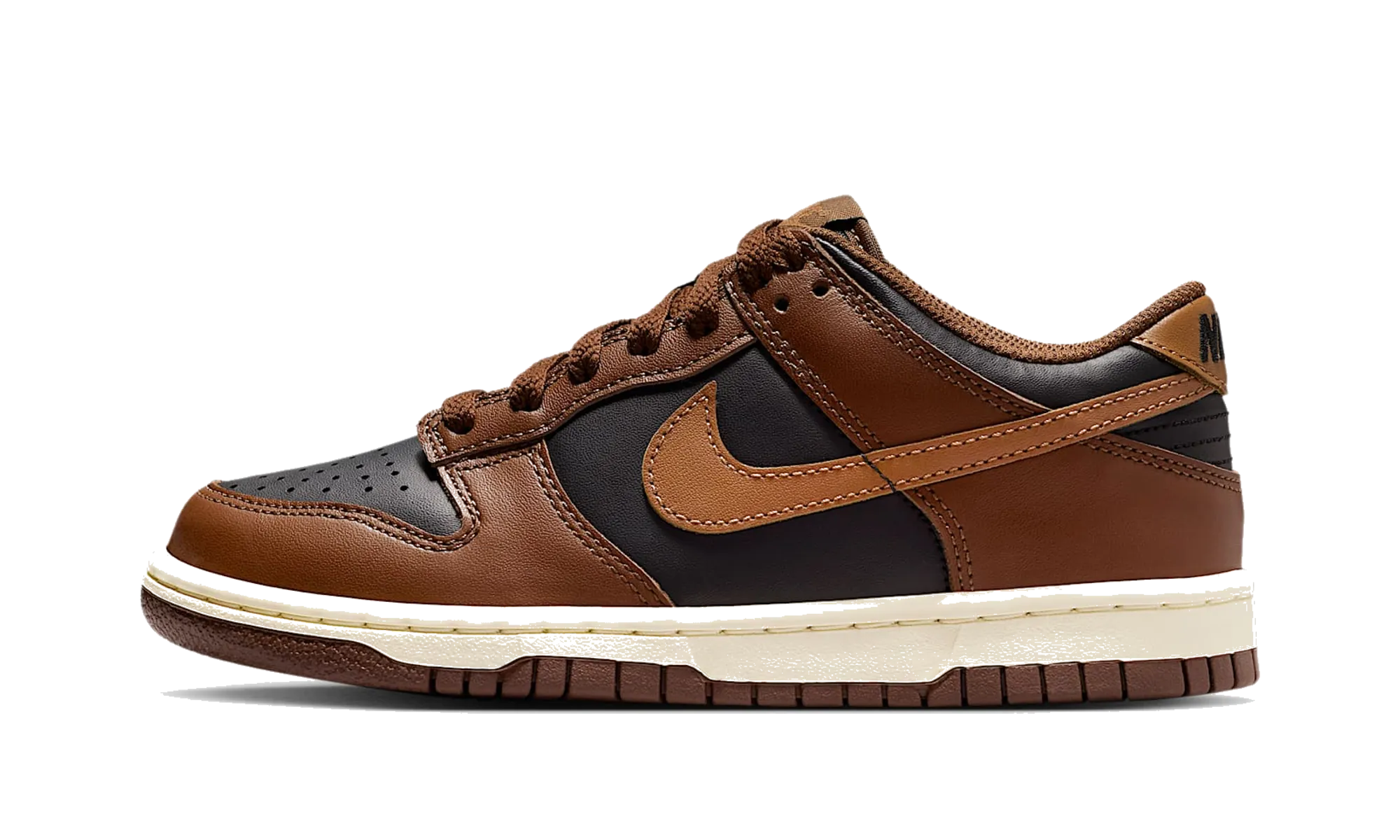 Walk Style Slip On Dunk Low GS "Brown Black"