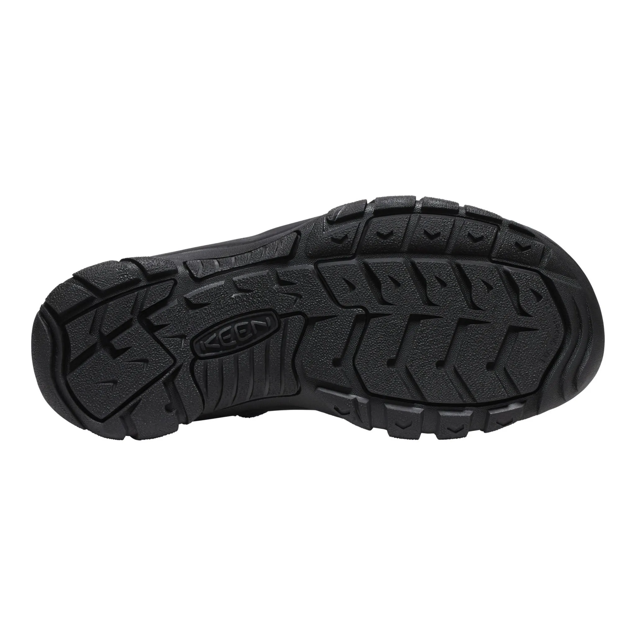 Rubber Sole Mix Hue Men's Newport H2 Triple Black