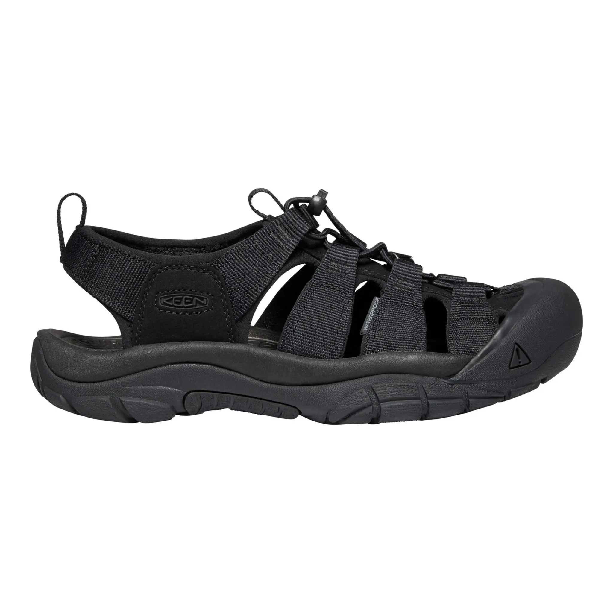 Men's Newport H2 Triple Black Young Mood Leather