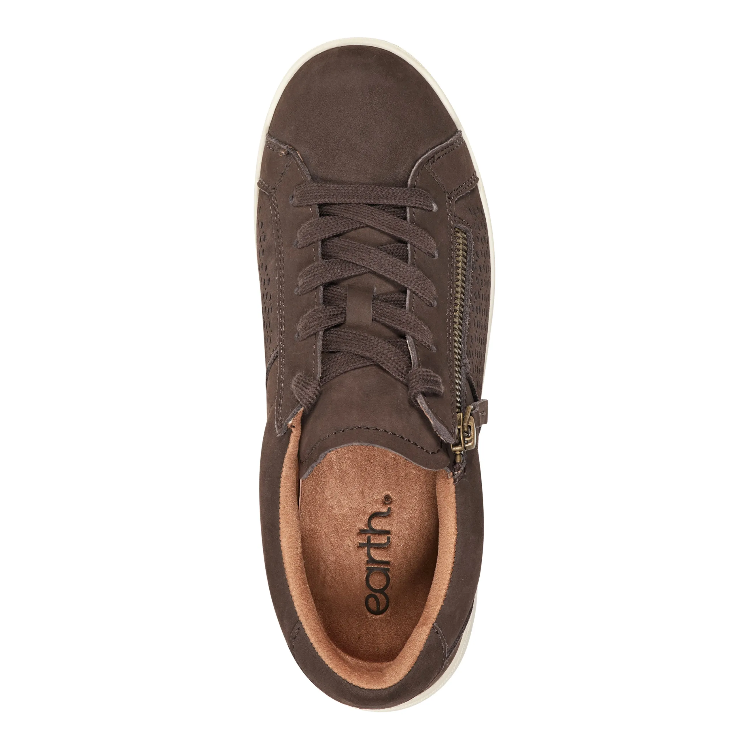 Netta Round Toe Casual Lace-up Sneakers Fantasy Path