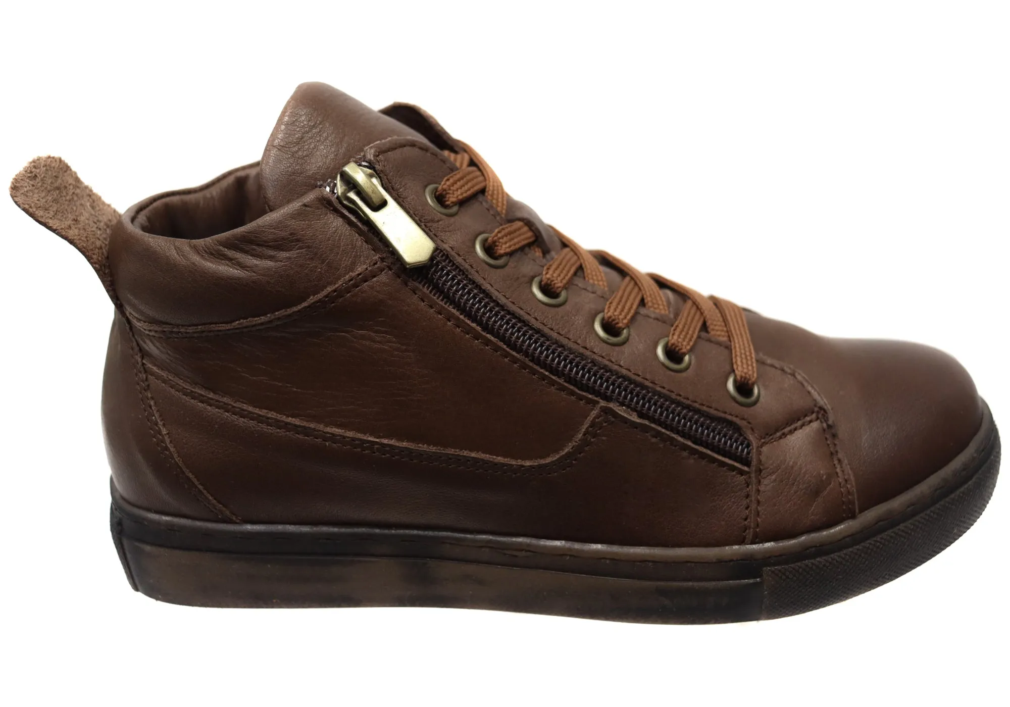 Eco Material Nature Lover Cabello Comfort EG1570 Womens Flat Leather European Ankle Boots