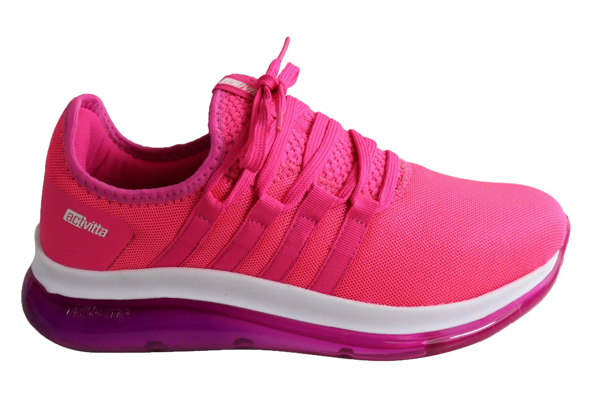 Actvitta Pisces Womens Comfort Cushioned Active Shoes Made In Brazil Cushion Feel