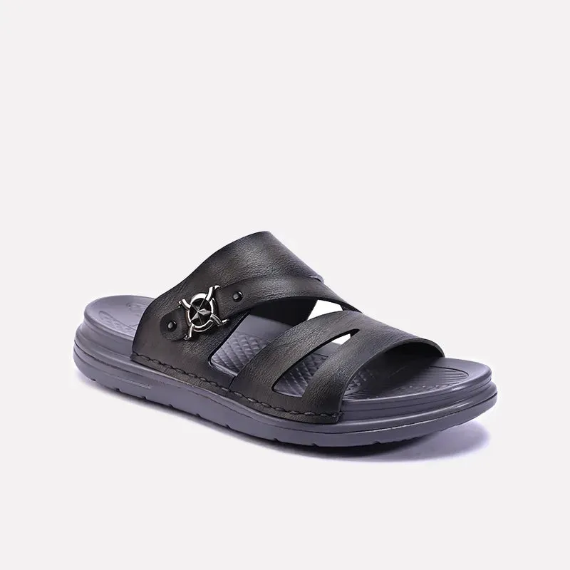 Gray Comfy Slippers 0151062 All Day Fit