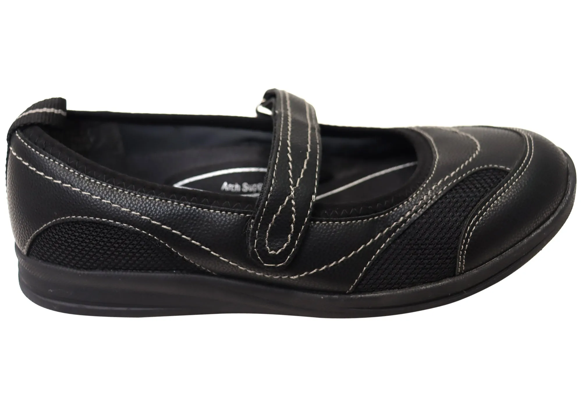 Style Goal Grip Hold Homyped Journey Womens Supportive Comfortable Mary Jane Shoes