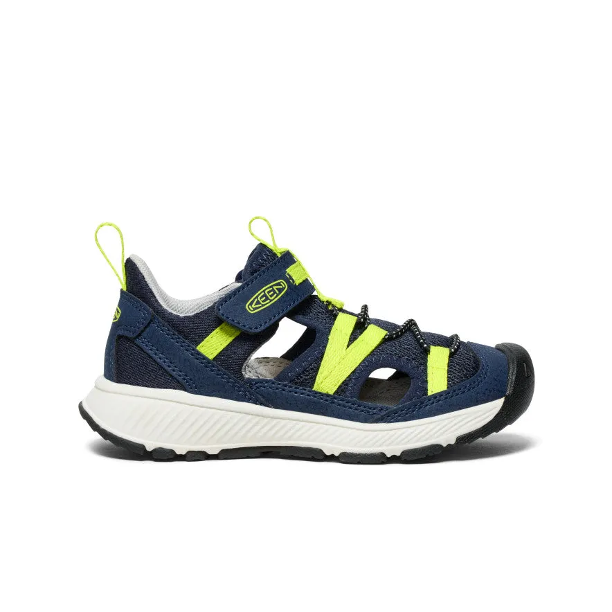 Everyday Shoes Chain Touch Little Kids' Motozoa Sandal  |  Naval Academy/Evening Primrose