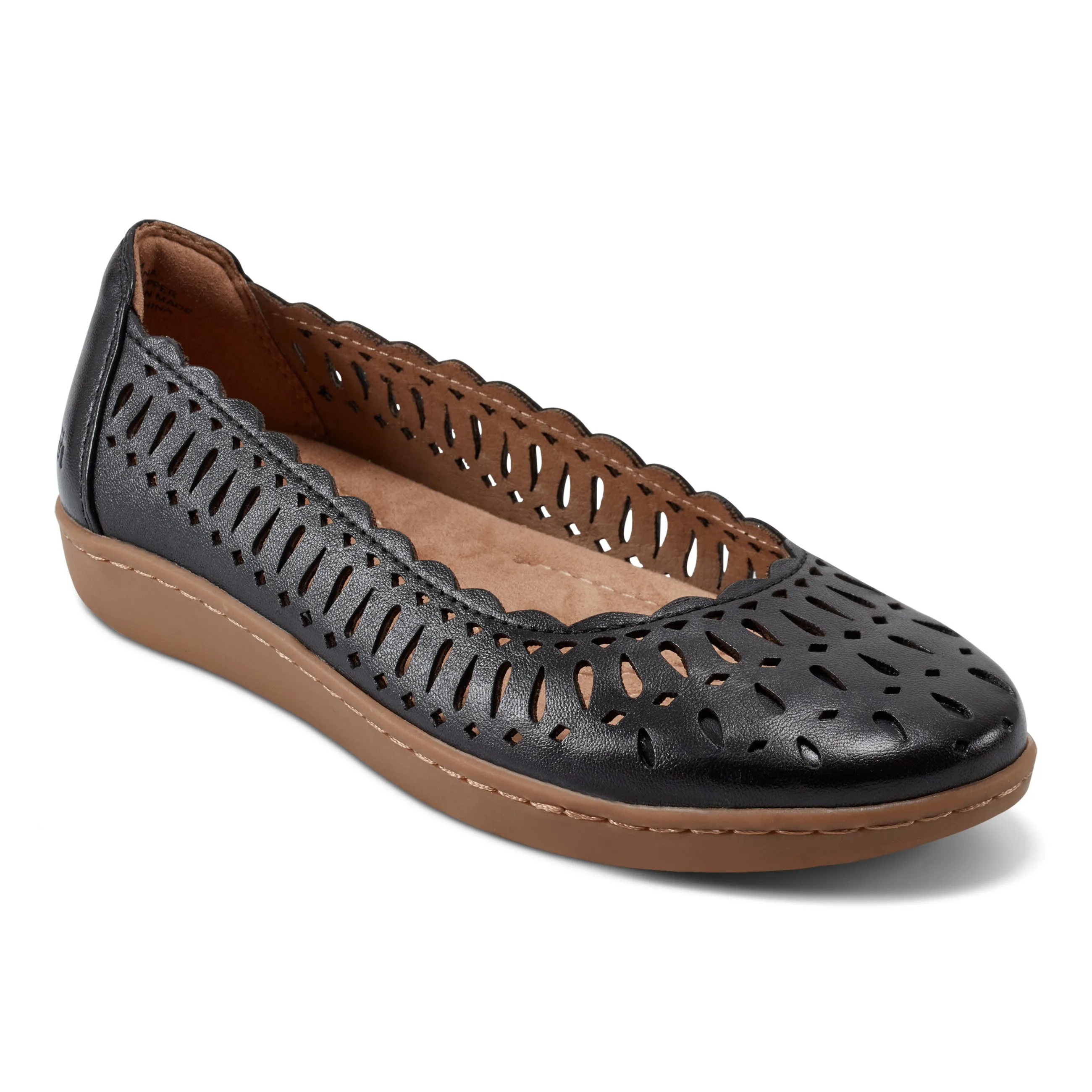 Street Appeal Luna Round Toe Casual Slip-on Ballet Flats