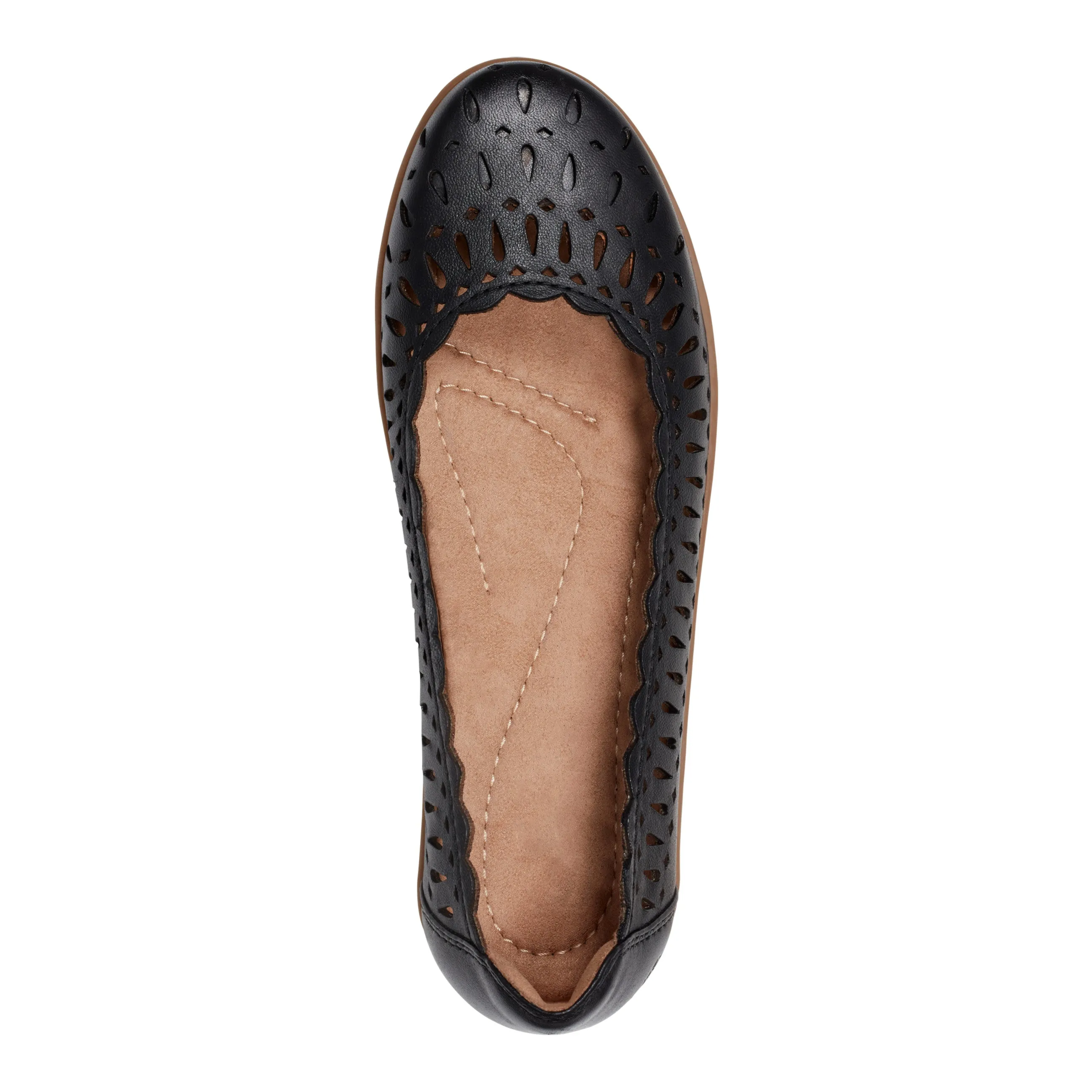 Comfort Luna Round Toe Casual Slip-on Ballet Flats