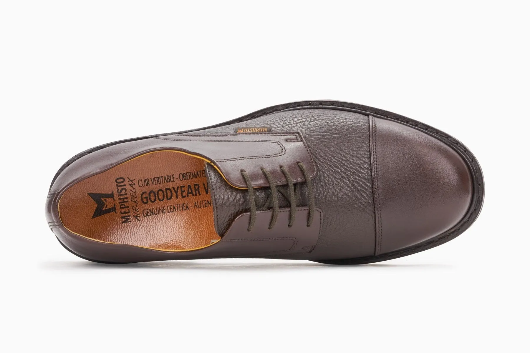 Melchior - Dark Brown Smooth/Dark Brown Pebble Grain 9051/451 Embossed Patterns Business Meeting