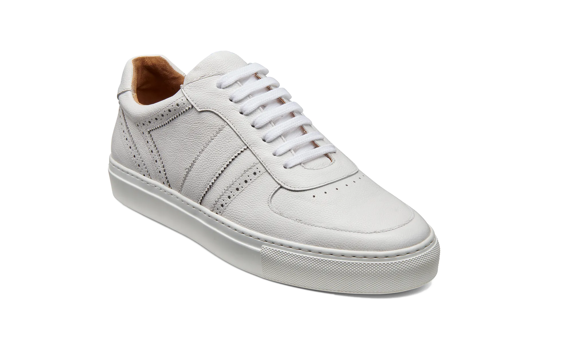Soren - White Recycled Rubber Sole