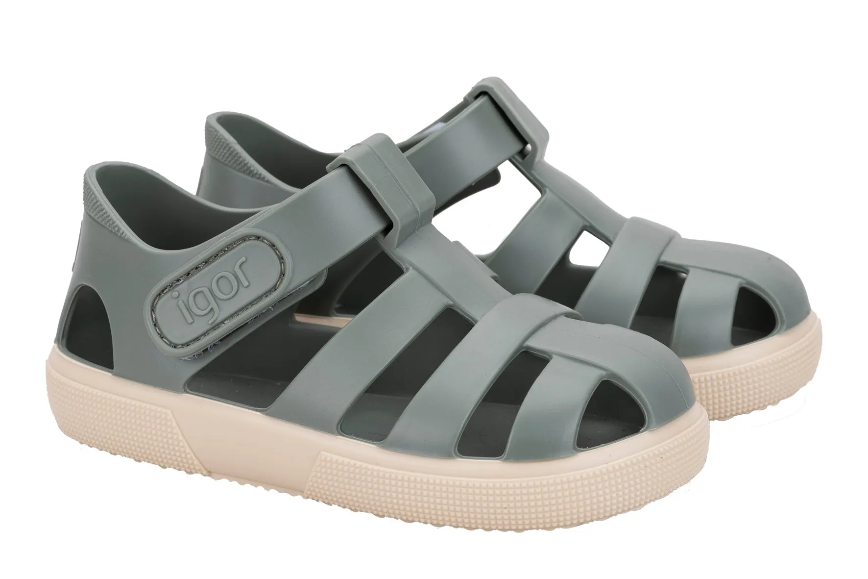 Slide Style All terrain Igor Boy's And Girl's Bay Sandals - Verde