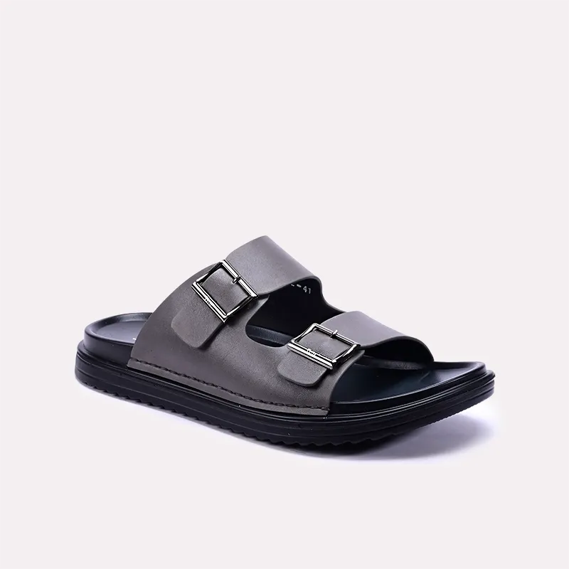 High Quality Simple Step Casual Slipper Gray 0150911