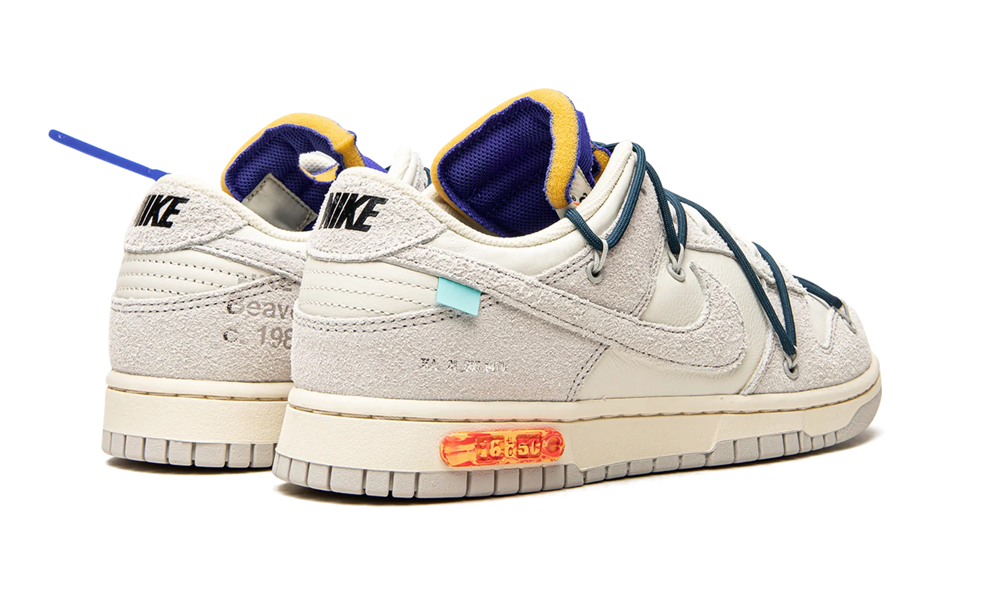 Dunk Low "Off-White - Lot 16" Tide Hike Compact