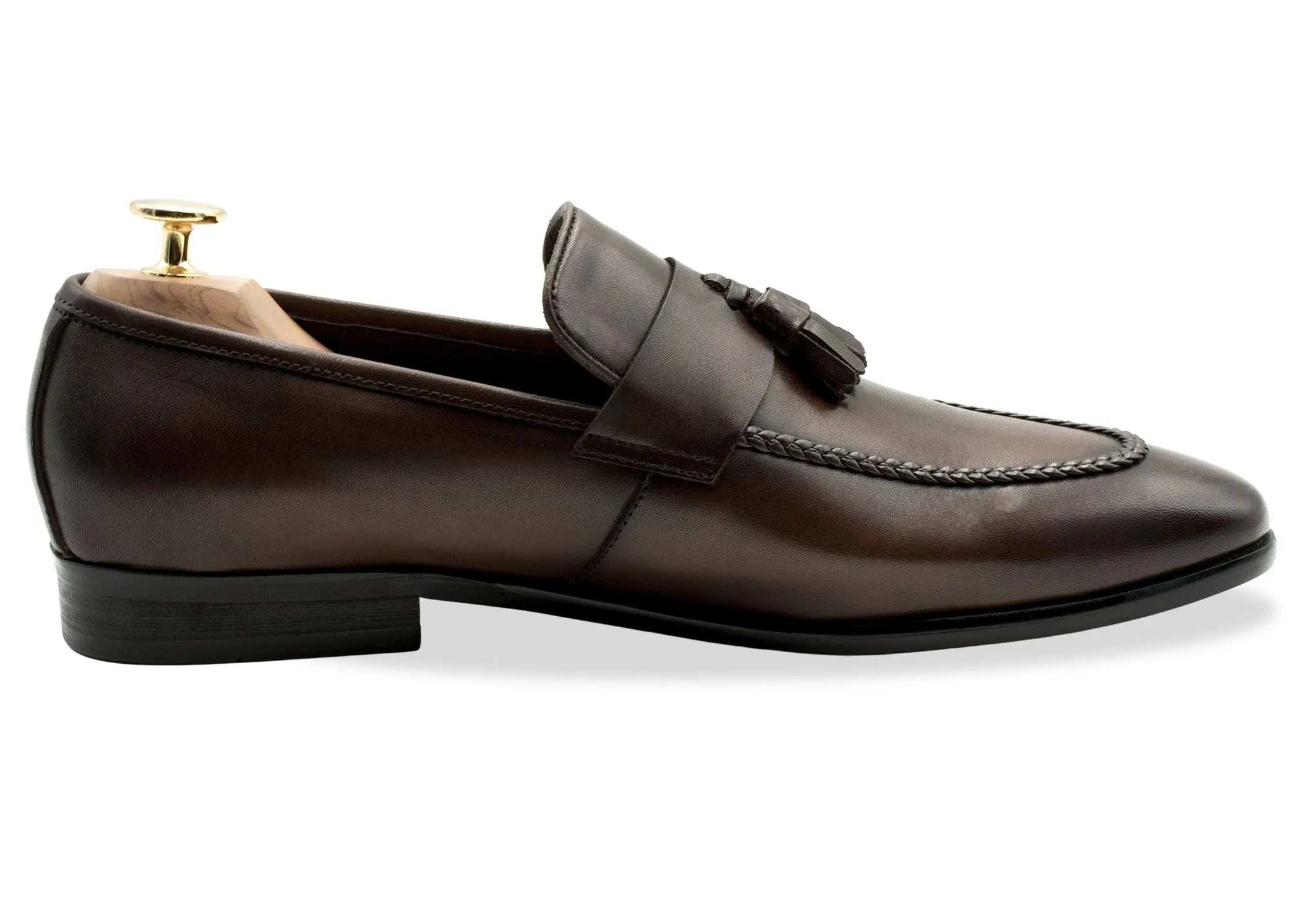 Joy Mood Aguilares Walnut Tassel Loafer
