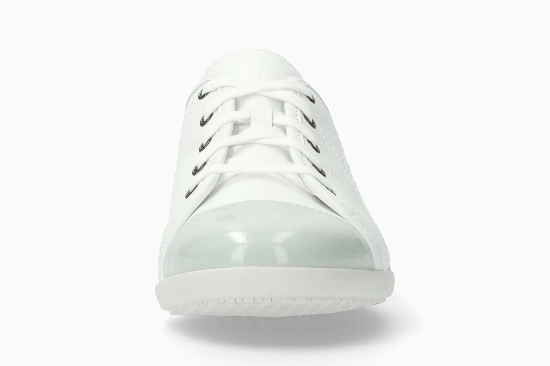 Ketty - White Cap Toe Lightweight Women Sneakers Durable Build