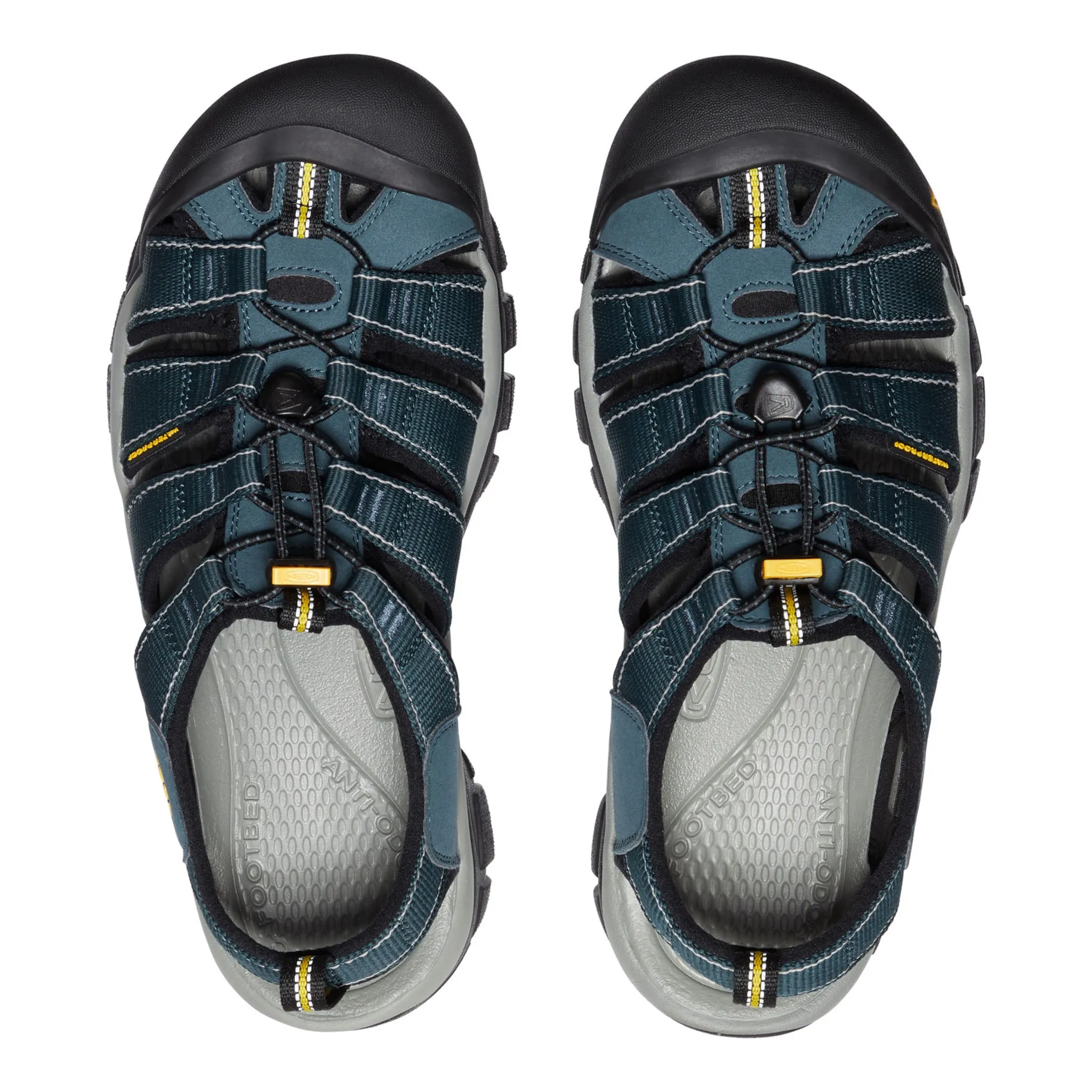 Foam Lining Trail Running Spring Jump Men's Newport H2 Navy/Medium Grey
