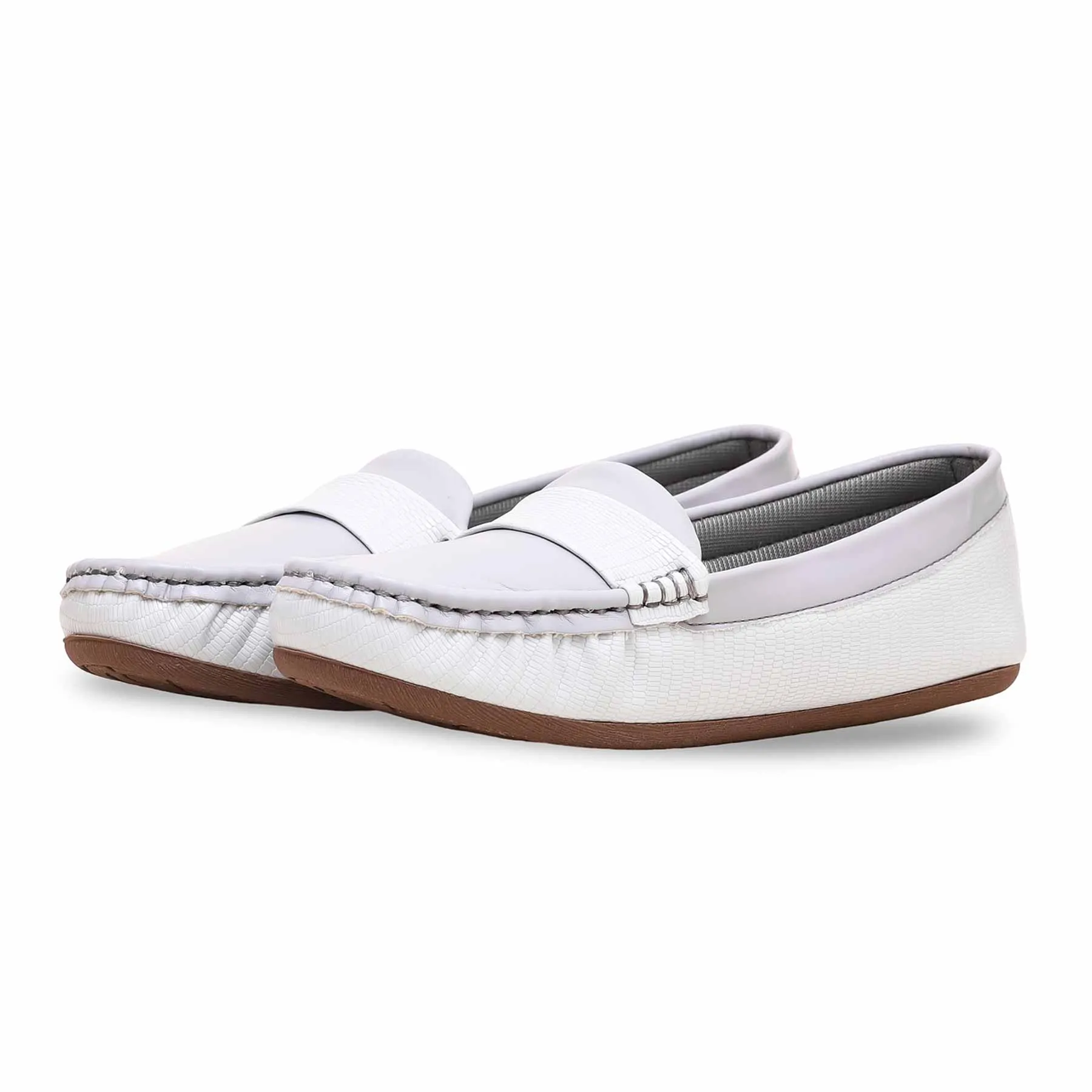 Grey Moccasin WN4417 Weekend Fit Ventilated Mesh