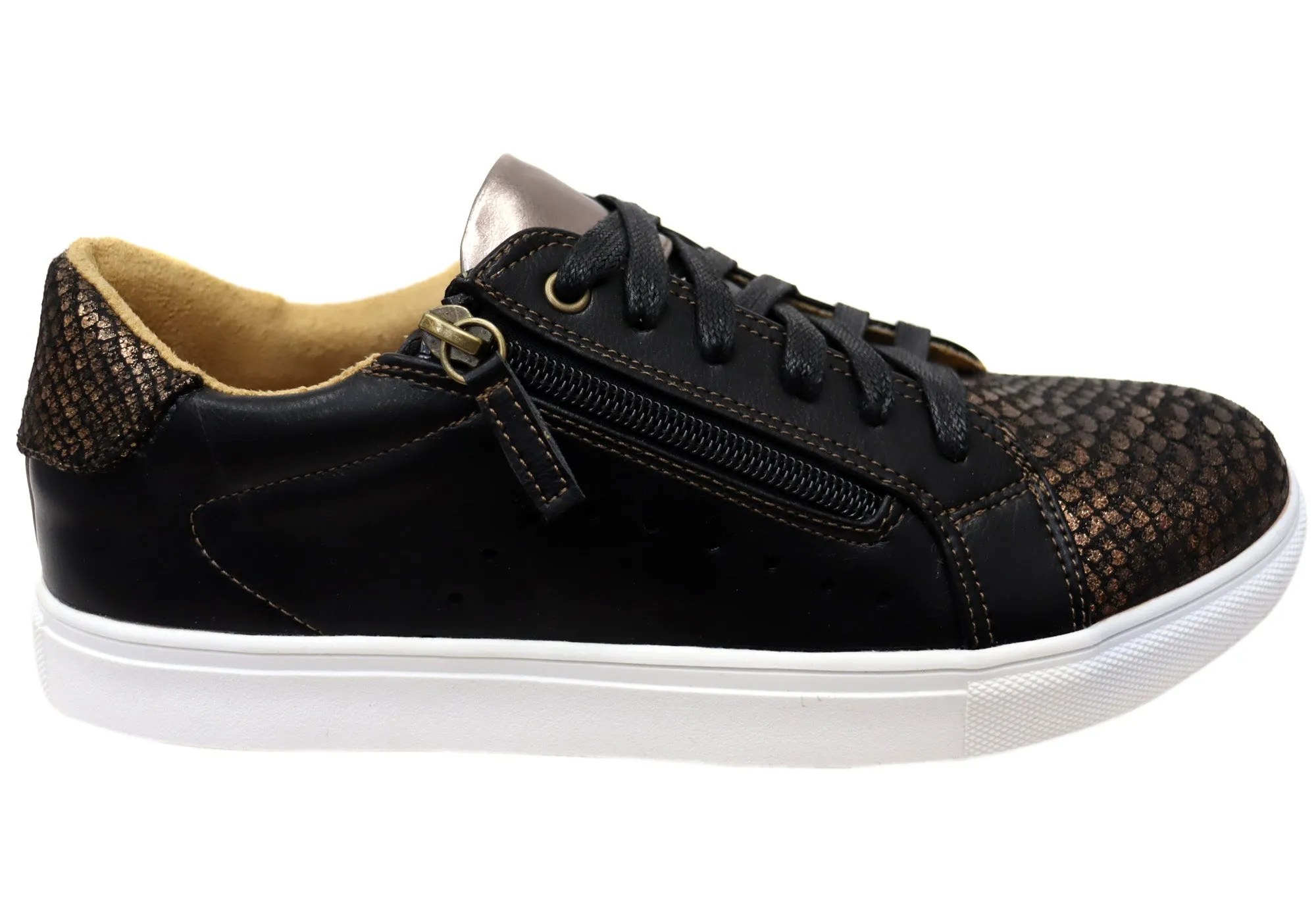 Scholl Orthaheel Womens Cleo Comfortable Casual Sneakers Shoes Balance Fit
