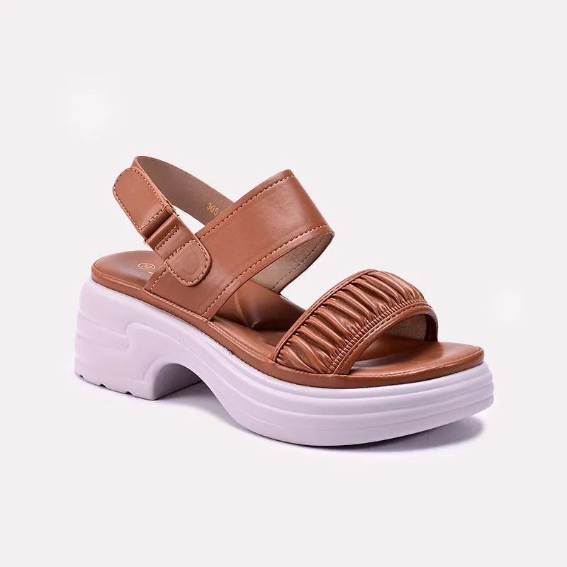 Womens Mustard Casual Sandals 0421570 Daywear Essential