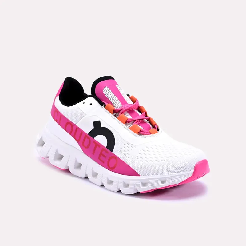 Delphine White Women Sneakers 0440726 Weather Friendly Fashion-Forward Look