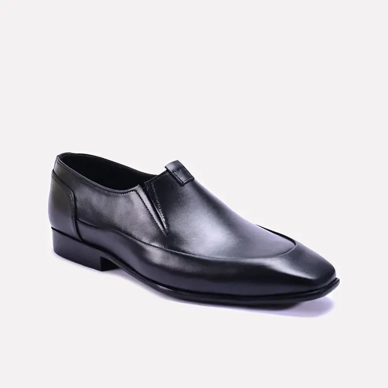 Julian Black Slip On Dress Shoes 0111146 Even Pace