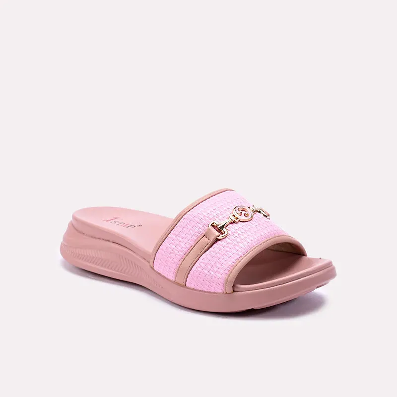 Slim Line Catherina Pink Casual Slippers 0412728