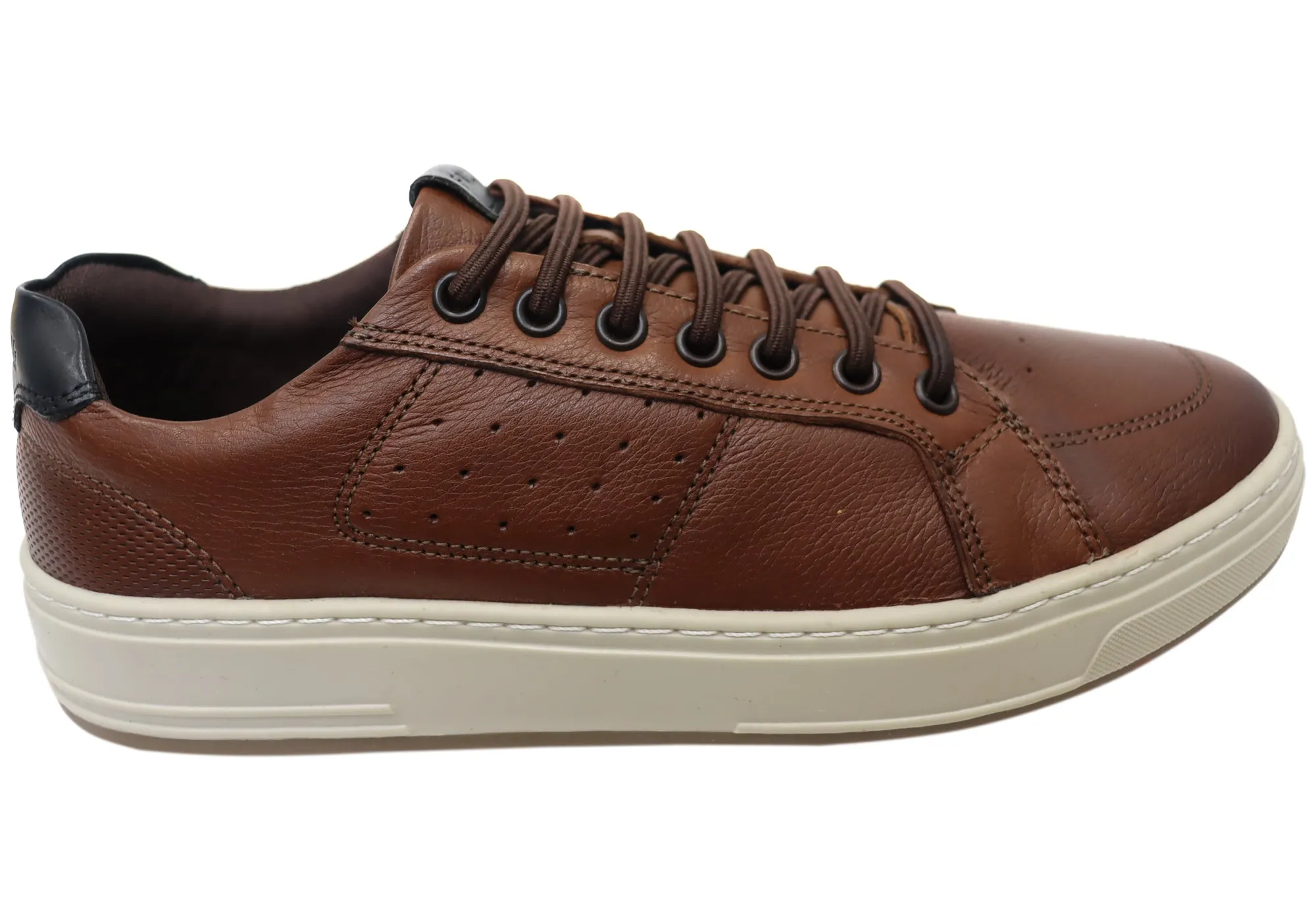 Ferricelli Foley Mens Comfortable Leather Casual Shoes Made In Brazil Trail Run