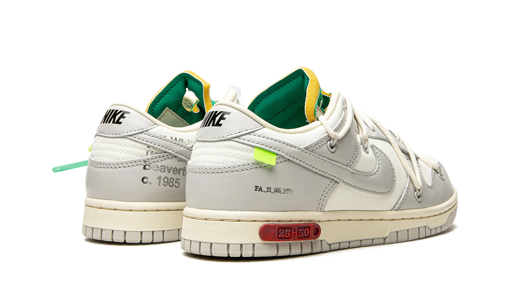 Hot Weather Dunk Low "Lot 25 - Off White"