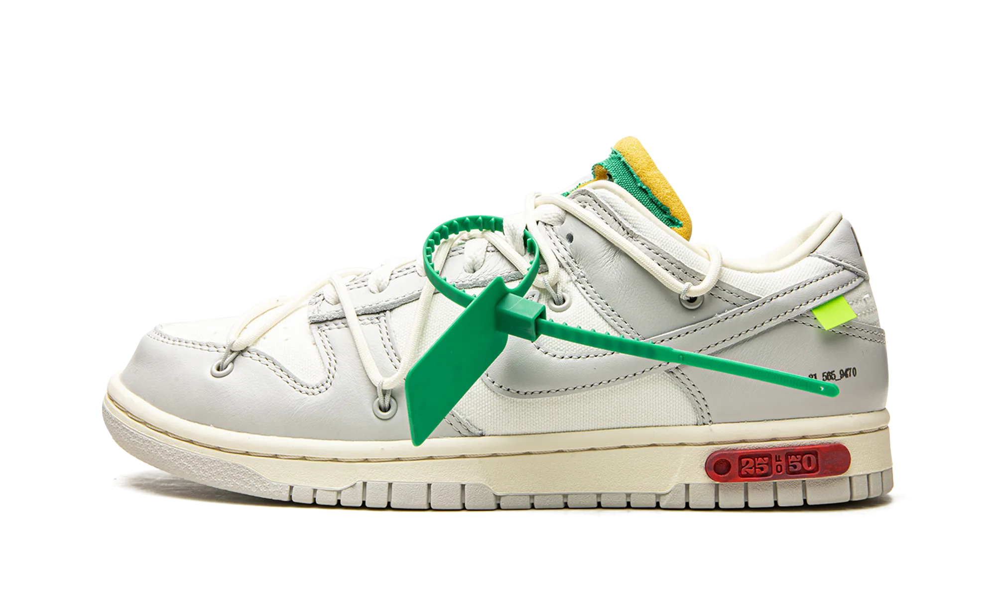 Gel cushion Dunk Low "Lot 25 - Off White"