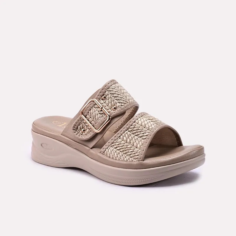 Classic Comfort Easy Step Footwear Fawn Casual Slipper 0413340