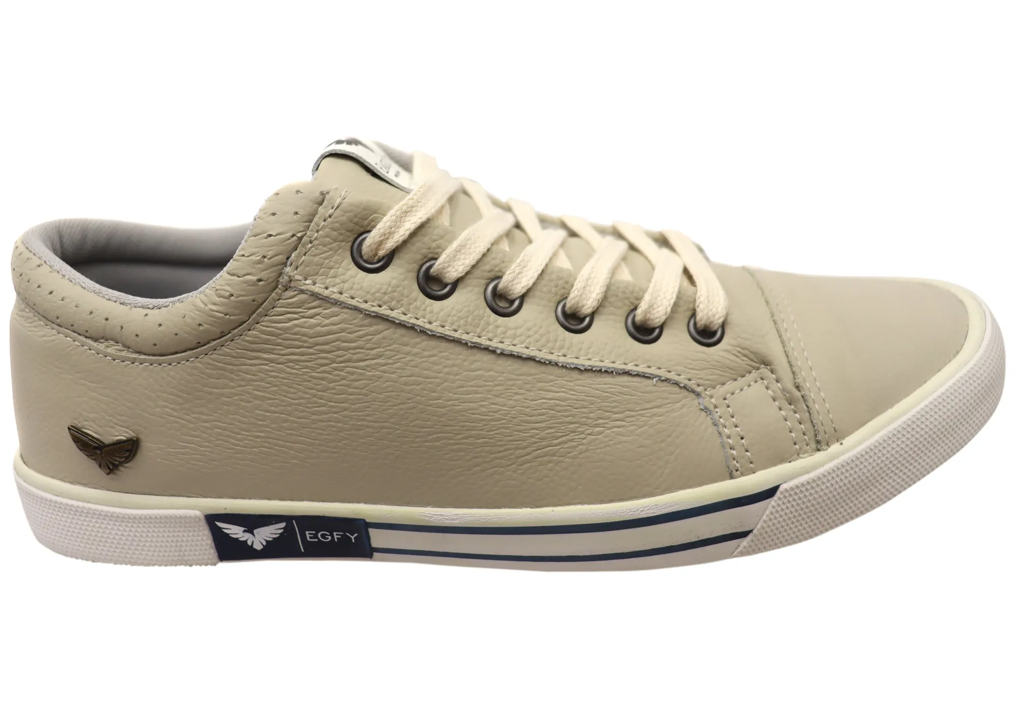 Soft Leather Eagle Fly Kenny Mens Comfortable Lace Up Casual Shoes Made In Brazil