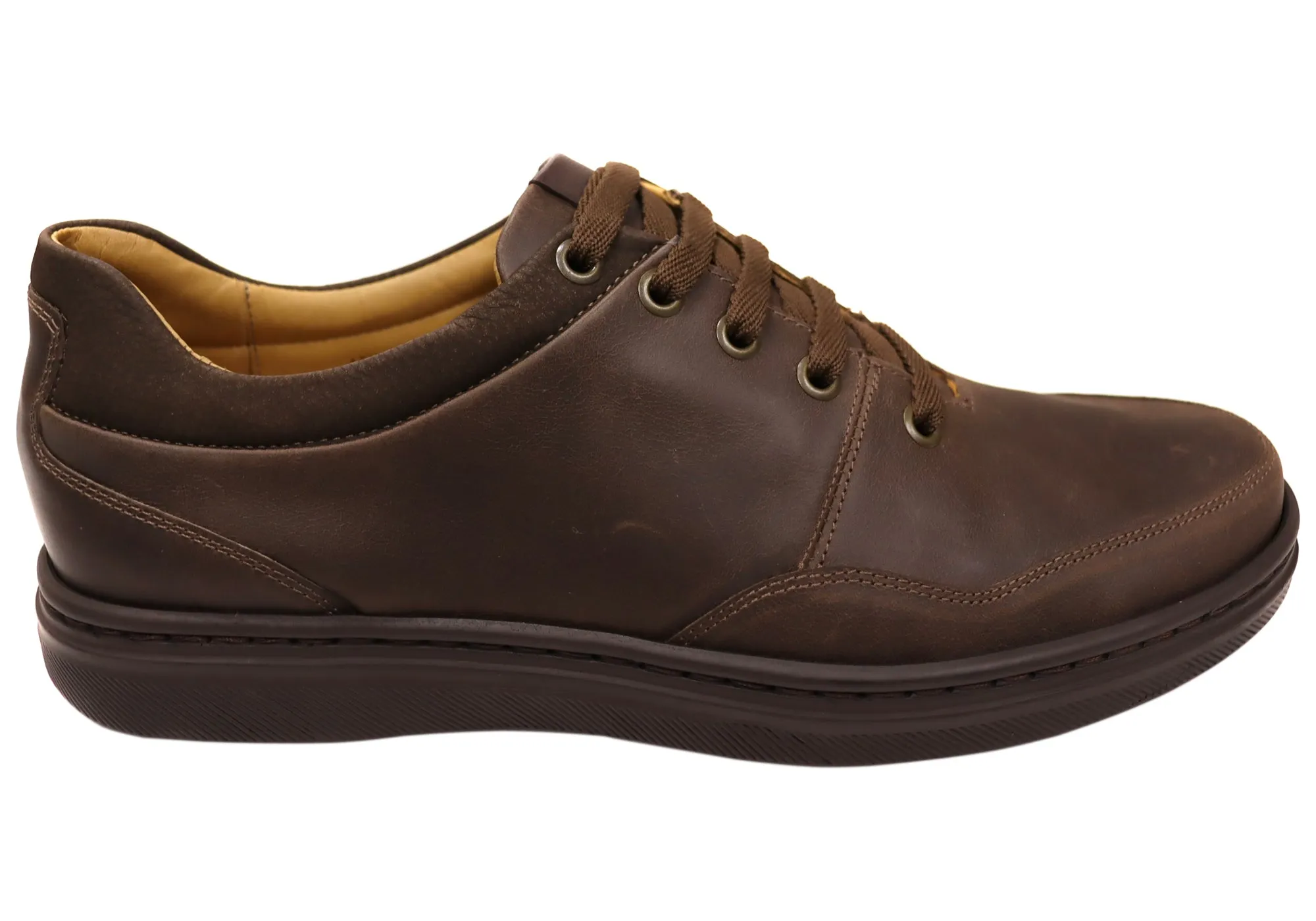 Cold Hike Opananken Jonny Mens Comfortable Brazilian Leather Lace Up Shoes