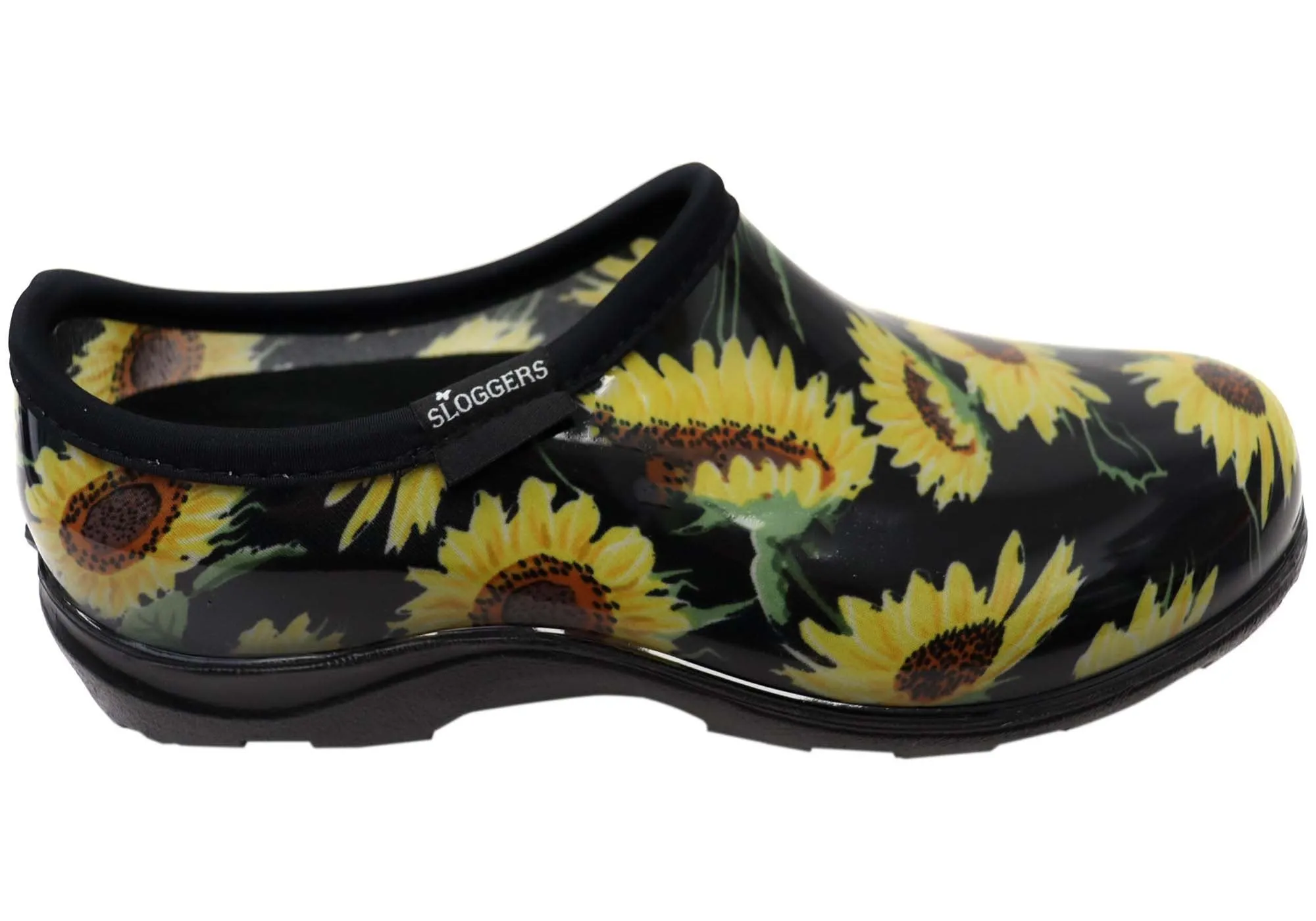 Bounce Edge Sloggers Comfortable Womens Splash Shoes Sunflower Black