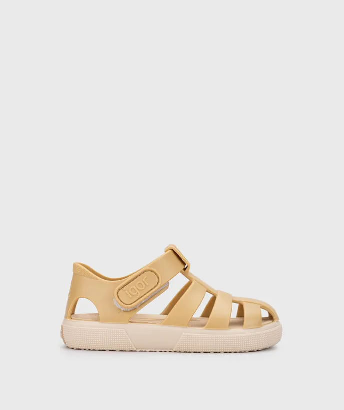Lightweight Footwear Igor Boy's And Girl's Bay Sandals - Dijon