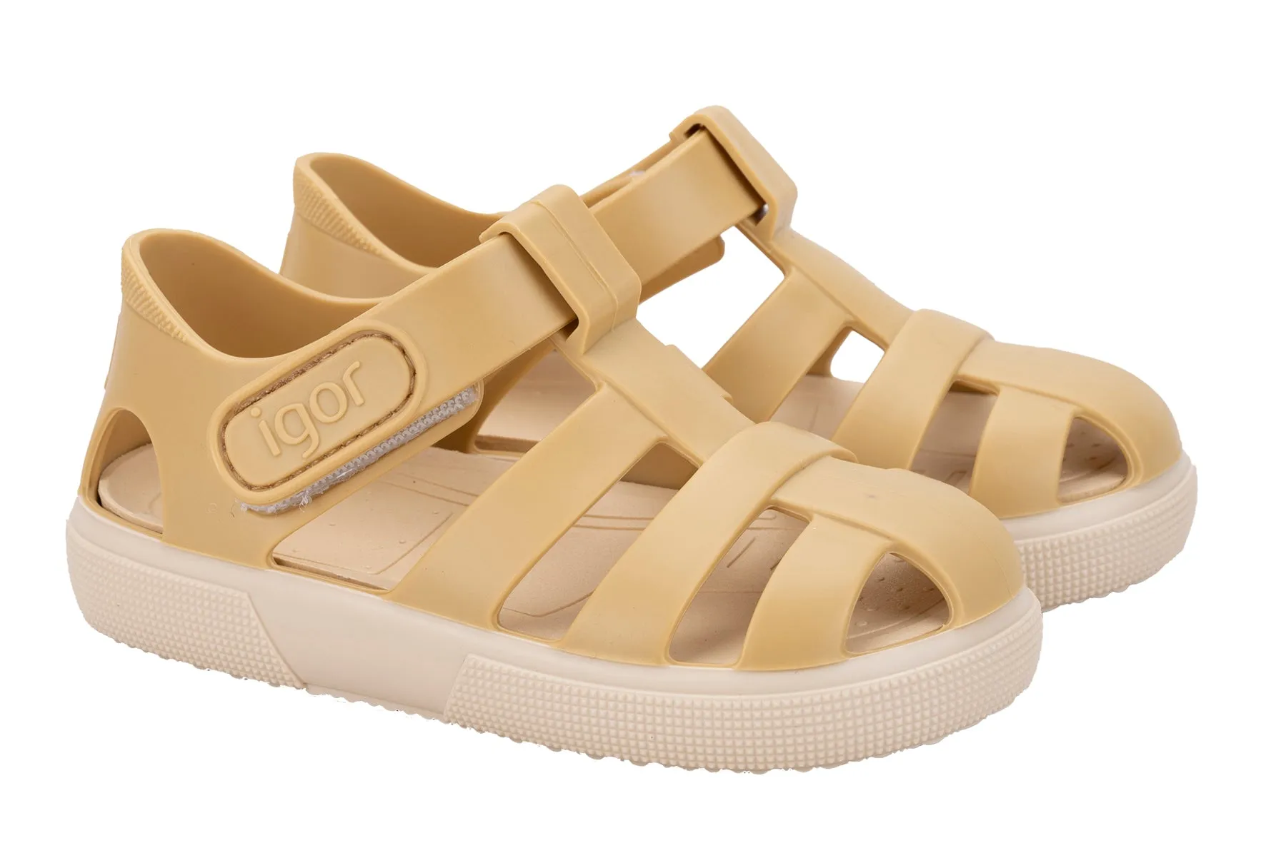 Igor Boy's And Girl's Bay Sandals - Dijon Light Touch