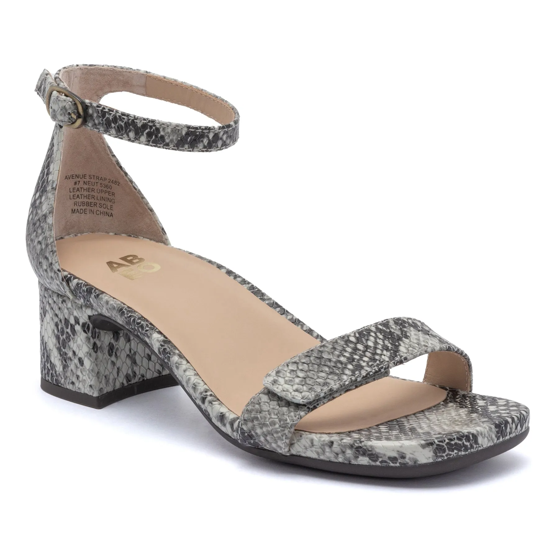 Avenue Strap Metatarsal Joint Ease Compact Design
