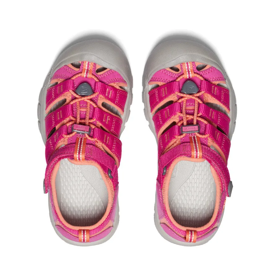 Open Toe Big Kids' Newport H2  |  Verry Berry/Fusion Coral