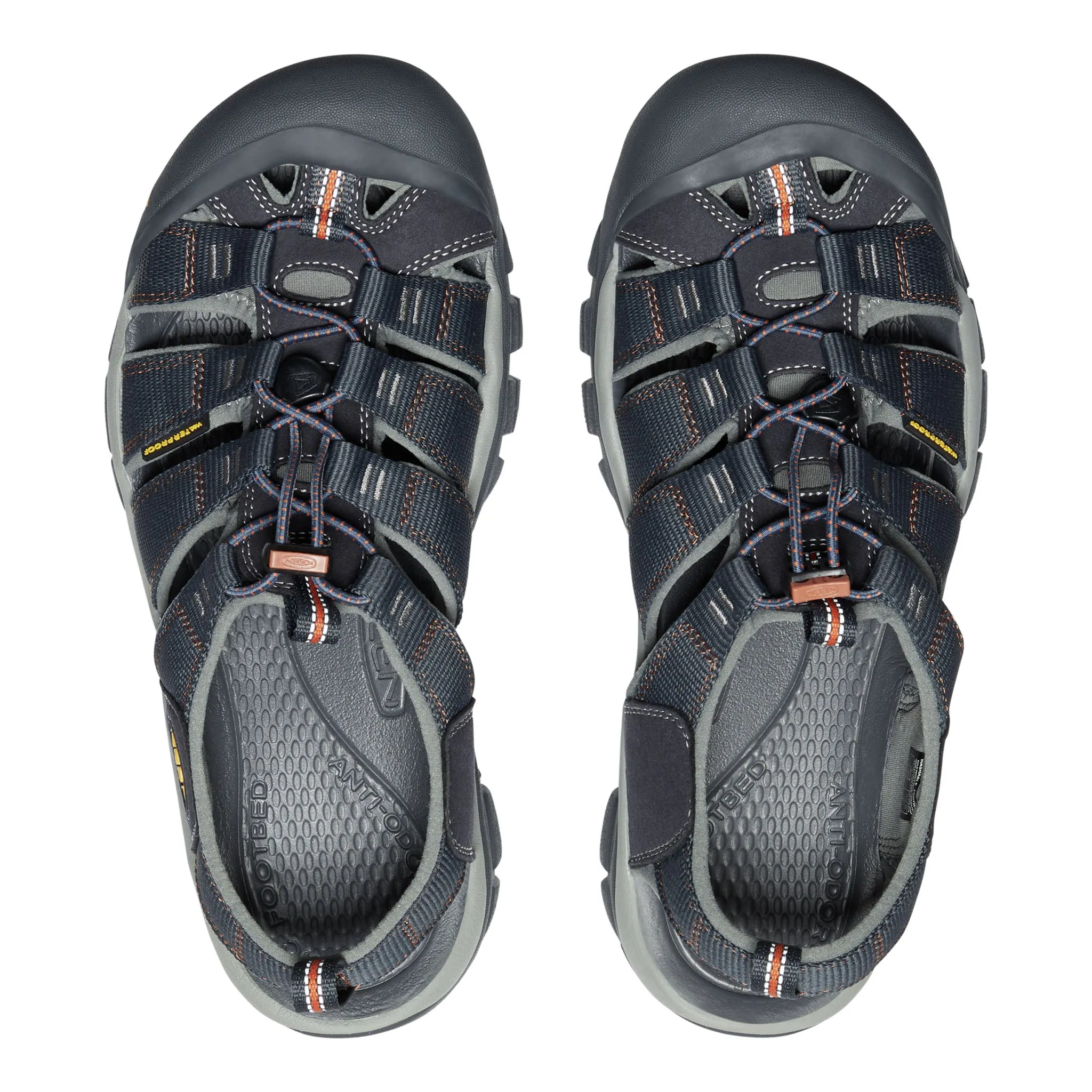 Men's Newport H2 India Ink/Rust Corner Style Breathable