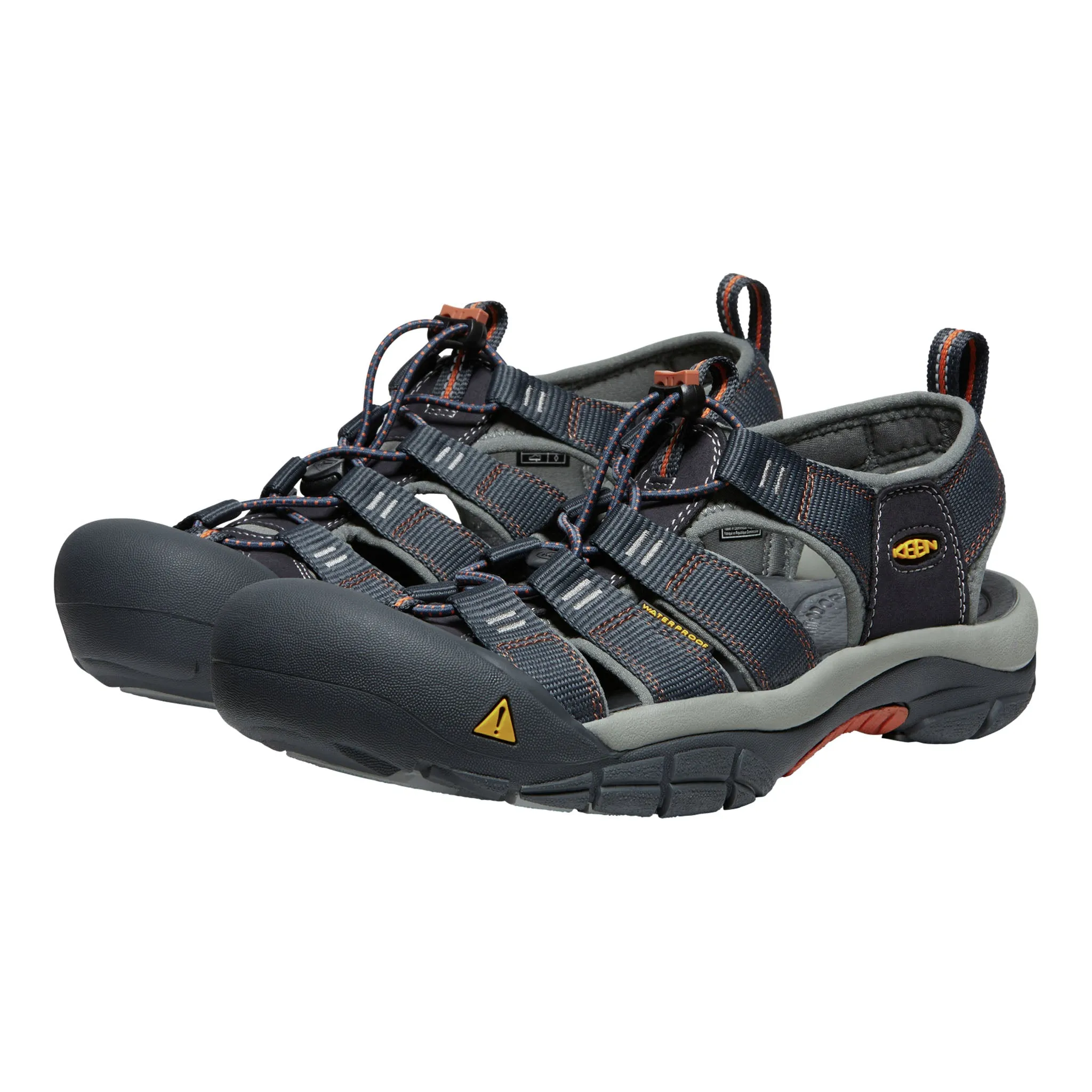 Men's Newport H2 India Ink/Rust Comfort Grip Adjustable Straps