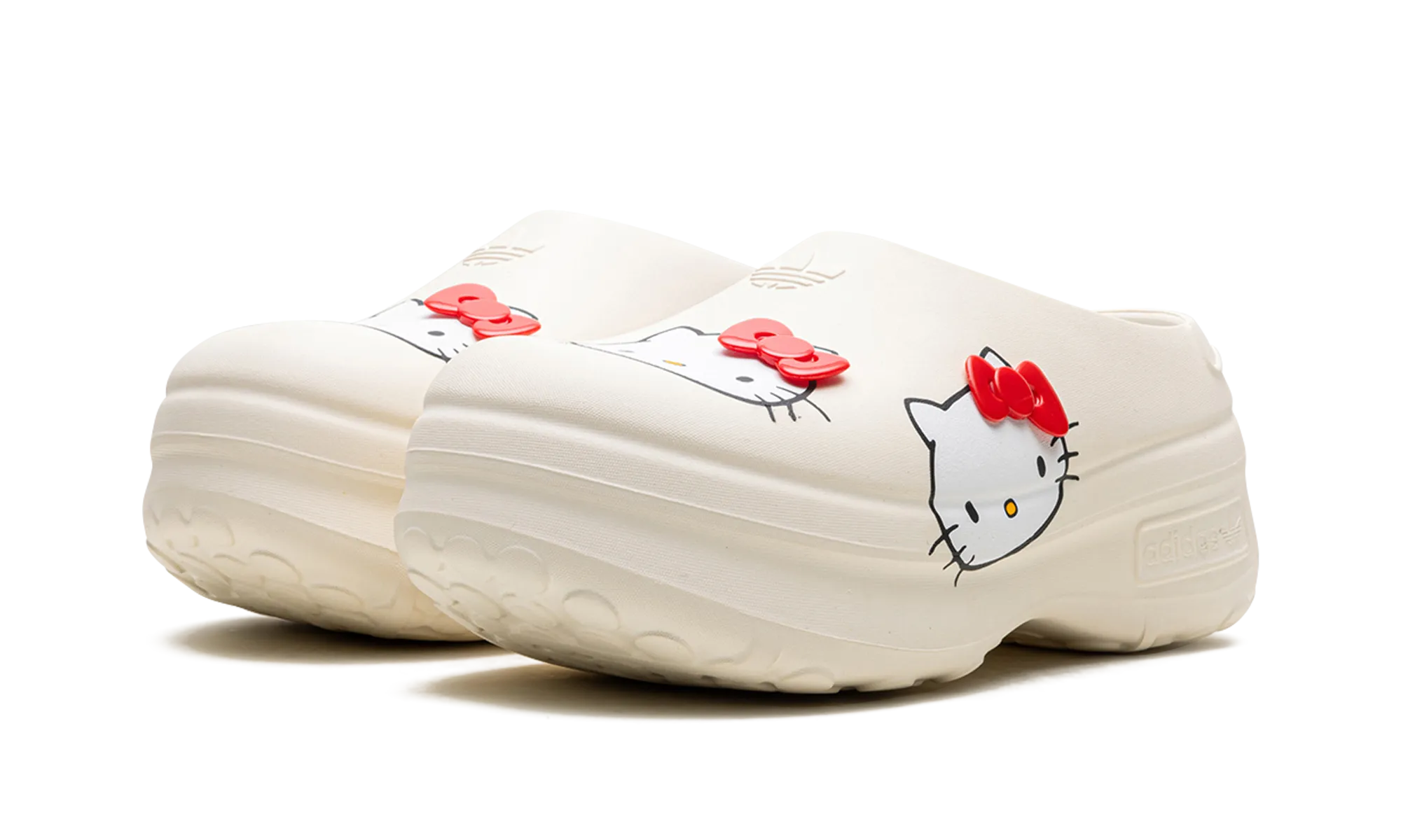 adiFOM Stan Smith Mules WMNS "Hello Kitty Off White Red Cloud White" Daily Explorer
