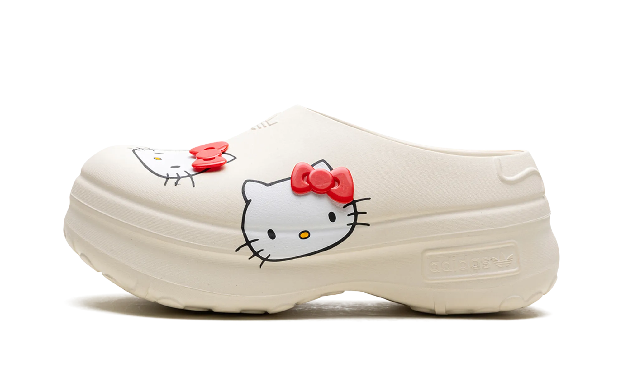 adiFOM Stan Smith Mules WMNS "Hello Kitty Off White Red Cloud White" Comfortable Forefoot Business Fit