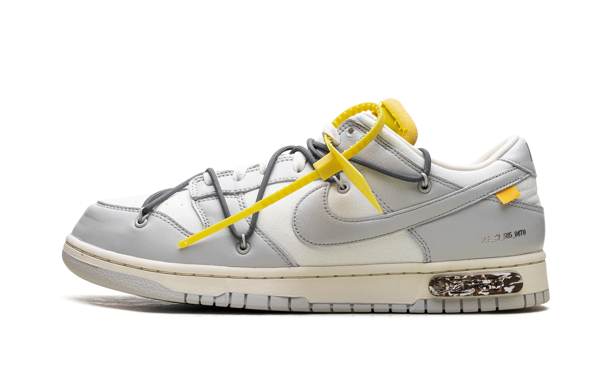 Dunk Low "Off-White - Lot 41" Hybrid Look Stable Support